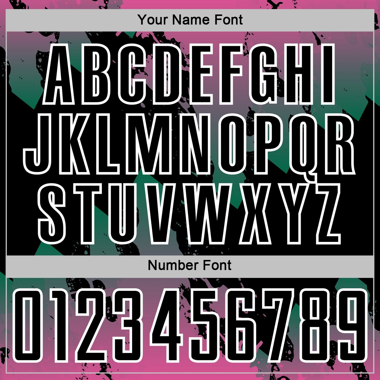 Custom Pink Black Kelly Green-White Gradient Splash Sublimation Soccer Uniform Jersey view 6