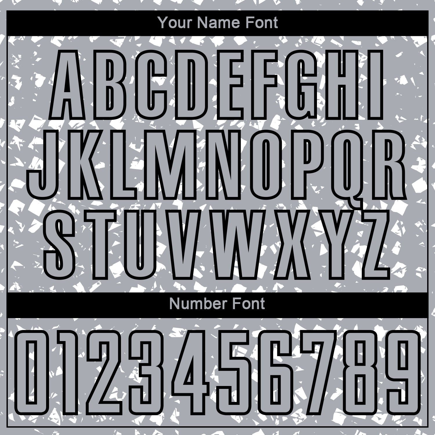 Custom Gray Black-White Digital Geometric Fragment Speckles Sublimation Soccer Uniform Jersey view 6