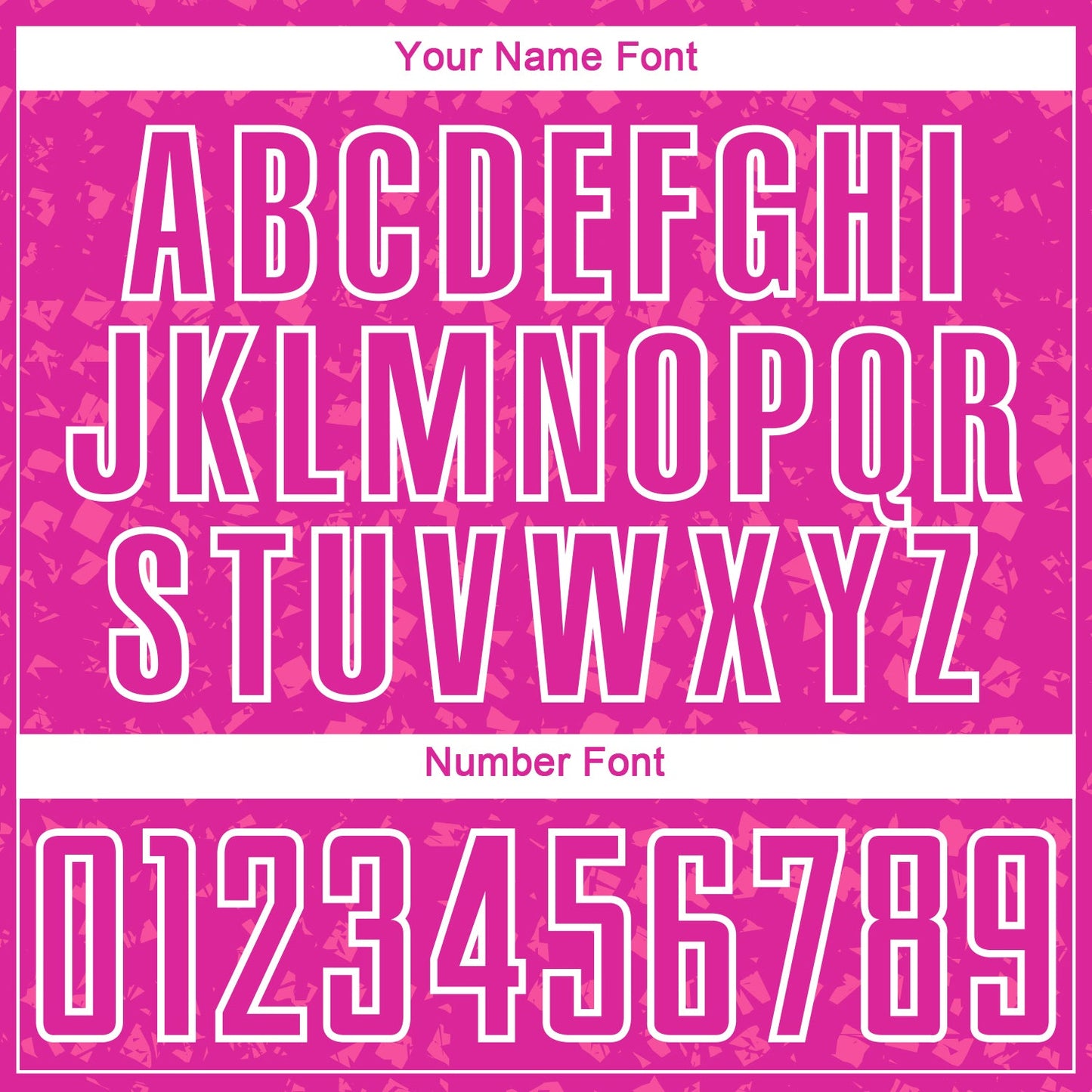 Custom Deep Pink White-Pink Digital Geometric Fragment Speckles Sublimation Soccer Uniform Jersey view 6
