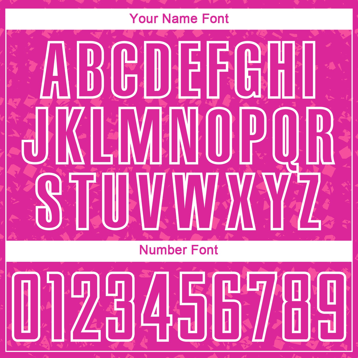 Custom Deep Pink White-Pink Digital Geometric Fragment Speckles Sublimation Soccer Uniform Jersey view 6
