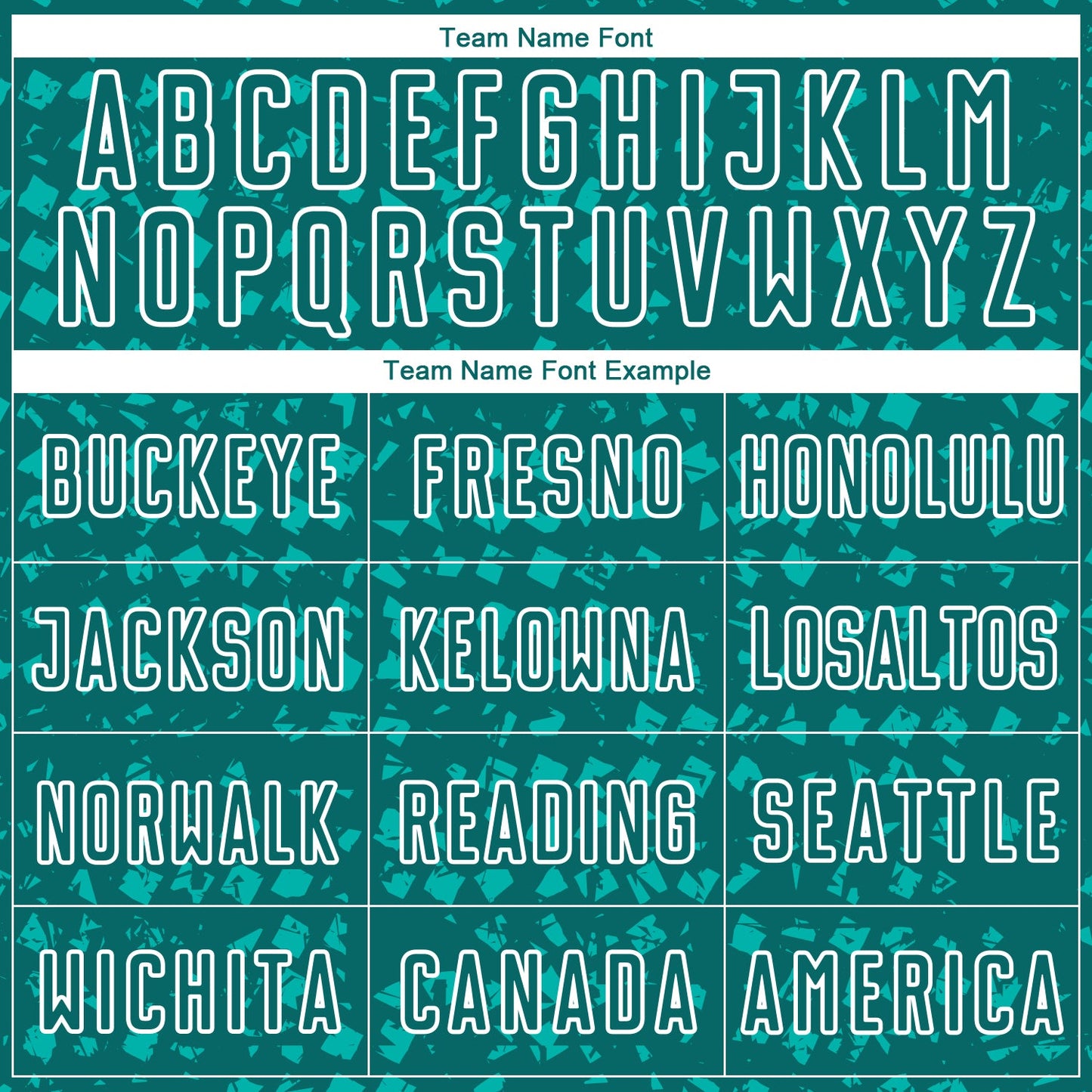 Custom Teal White-Aqua Digital Geometric Fragment Speckles Sublimation Soccer Uniform Jersey view 5