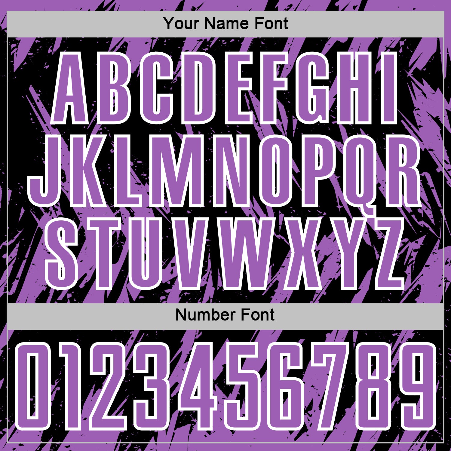 Custom Black Medium Purple-White Splatter Torn Sharp Brush Stroke Sublimation Soccer Uniform Jersey view 6