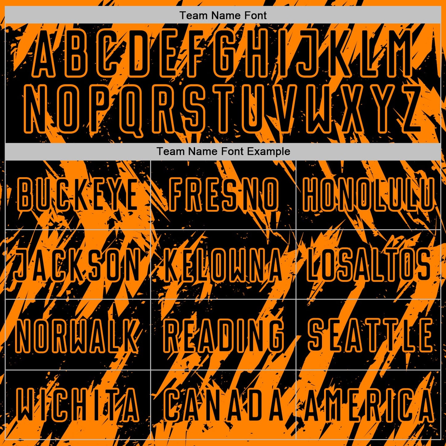 Custom Black-Bay Orange Splatter Torn Sharp Brush Stroke Sublimation Soccer Uniform Jersey view 5