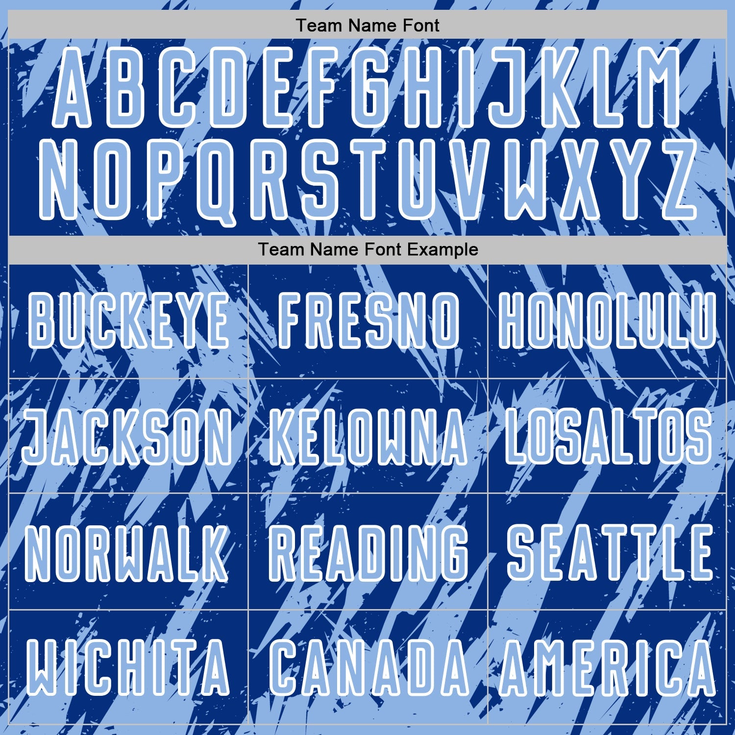 Custom Royal Light Blue-White Splatter Torn Sharp Brush Stroke Sublimation Soccer Uniform Jersey view 5
