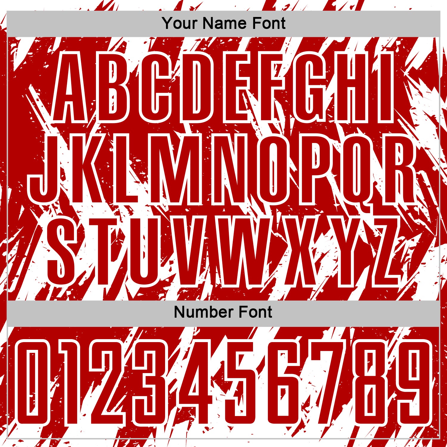 Custom Red-White Splatter Torn Sharp Brush Stroke Sublimation Soccer Uniform Jersey view 6