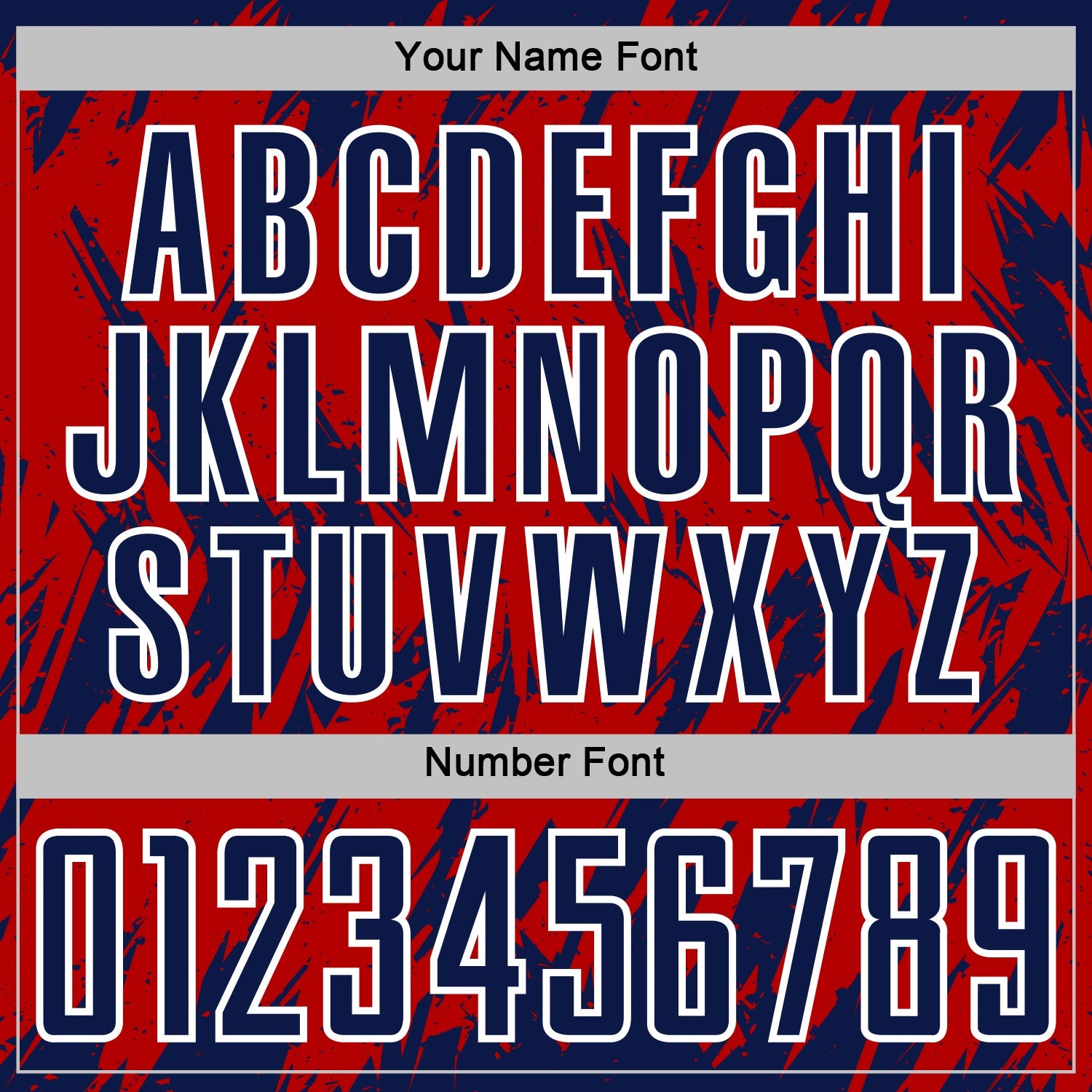 Custom Red Navy-White Splatter Torn Sharp Brush Stroke Sublimation Soccer Uniform Jersey view 6