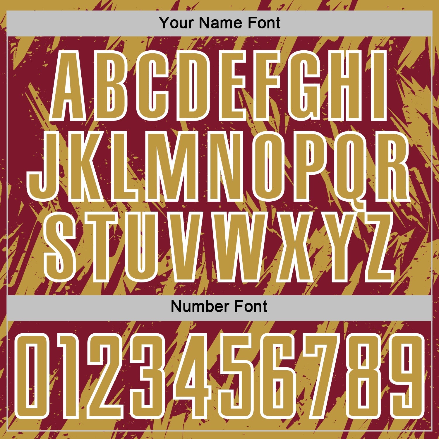 Custom Crimson Old Gold-White Splatter Torn Sharp Brush Stroke Sublimation Soccer Uniform Jersey view 6