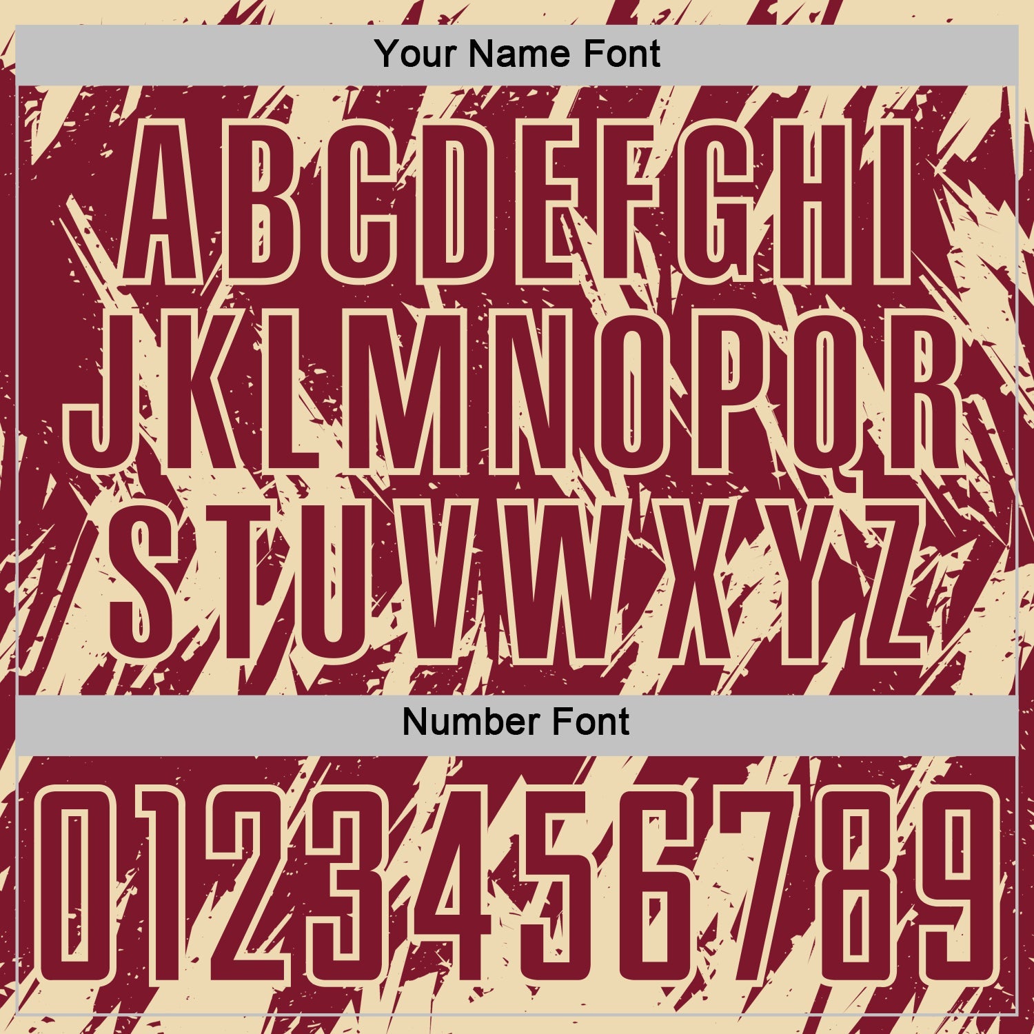 Custom Crimson-Cream Splatter Torn Sharp Brush Stroke Sublimation Soccer Uniform Jersey view 6