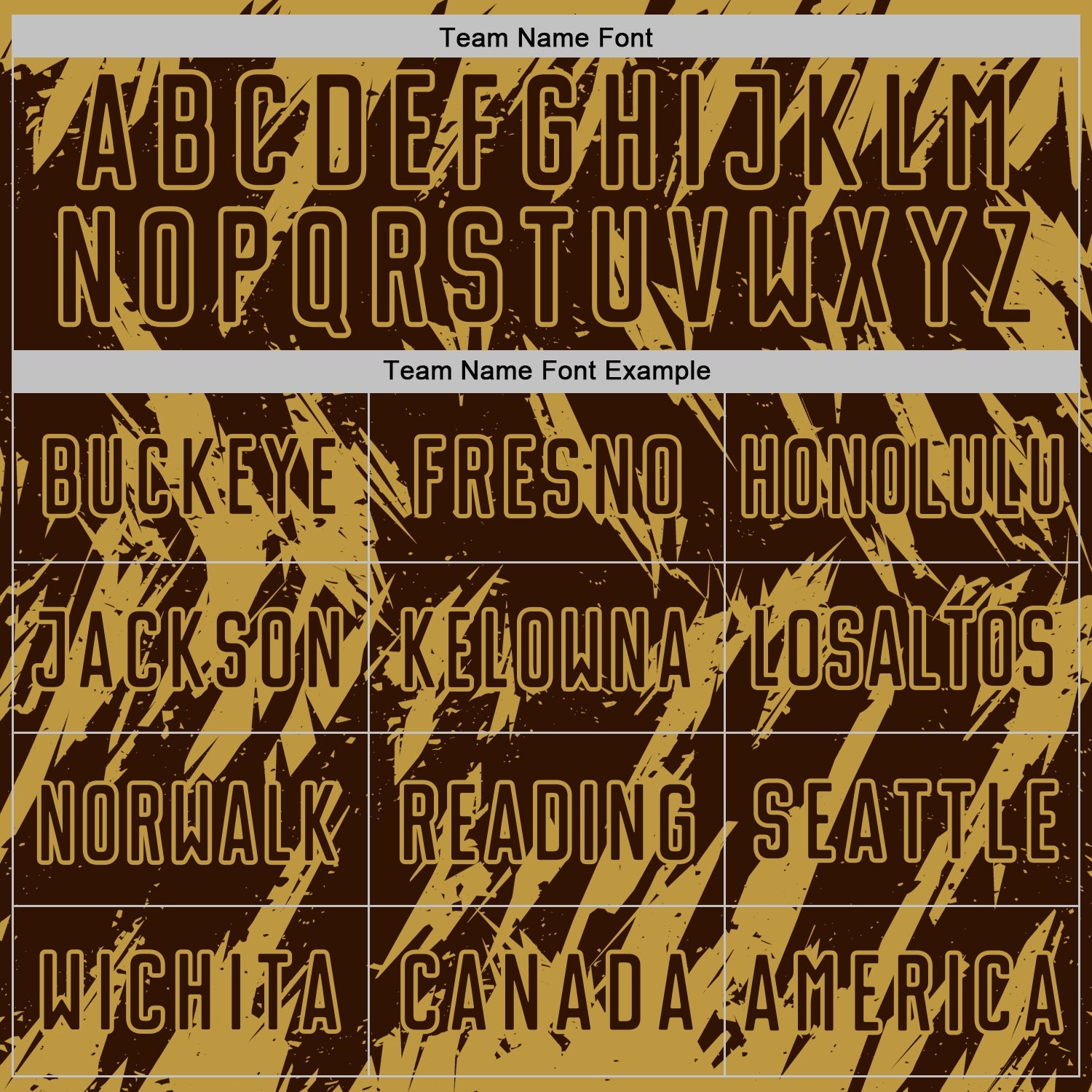 Custom Brown-Old Gold Splatter Torn Sharp Brush Stroke Sublimation Soccer Uniform Jersey view 5