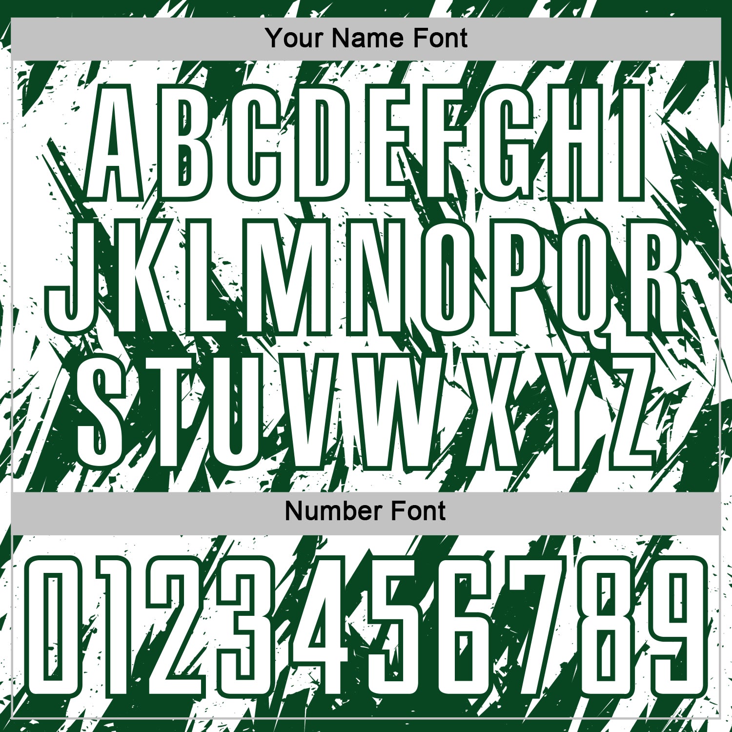Custom White-Green Splatter Torn Sharp Brush Stroke Sublimation Soccer Uniform Jersey view 6