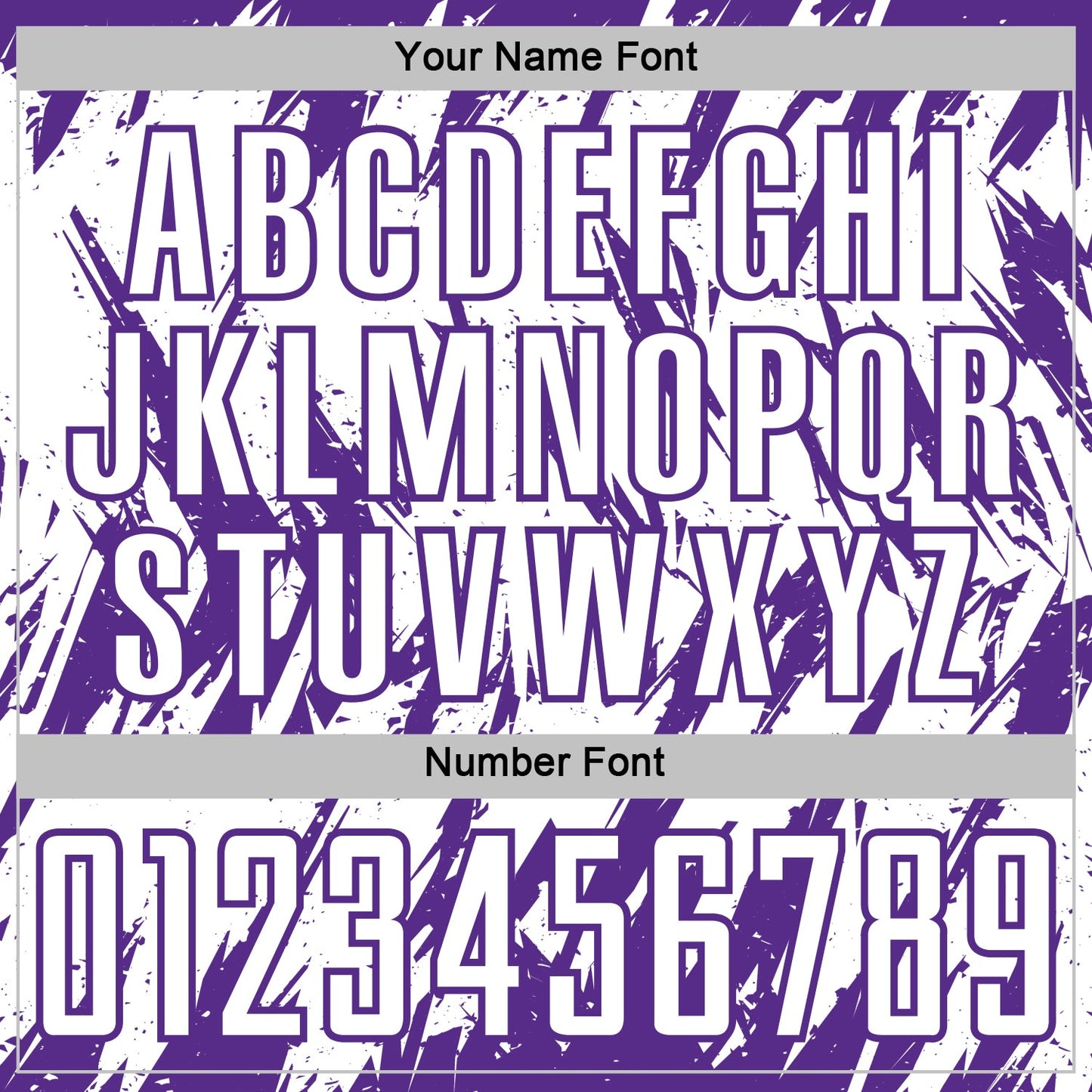 Custom White-Purple Splatter Torn Sharp Brush Stroke Sublimation Soccer Uniform Jersey view 6