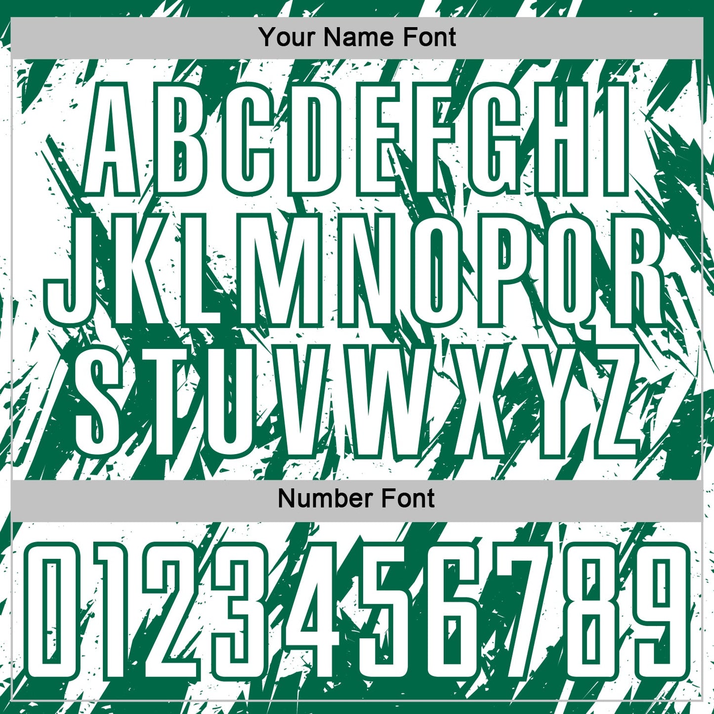 Custom White-Kelly Green Splatter Torn Sharp Brush Stroke Sublimation Soccer Uniform Jersey view 6
