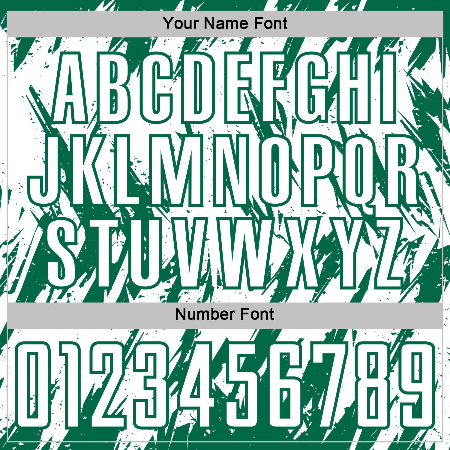 Custom White-Kelly Green Splatter Torn Sharp Brush Stroke Sublimation Soccer Uniform Jersey view 6