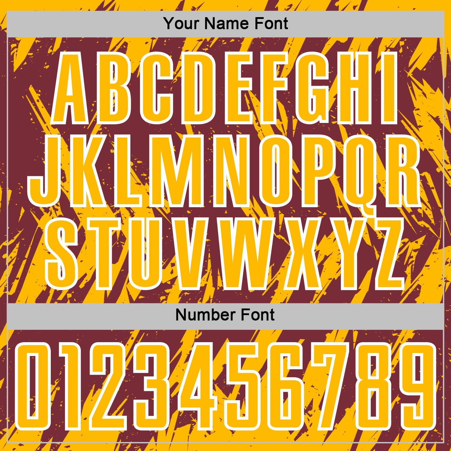 Custom Burgundy Gold-White Splatter Torn Sharp Brush Stroke Sublimation Soccer Uniform Jersey view 6