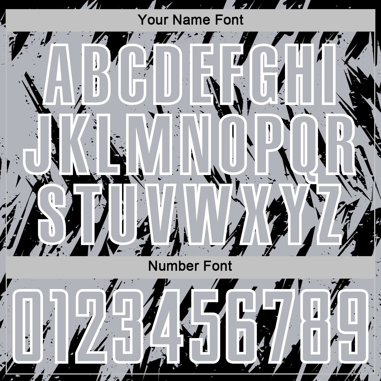 Custom Gray Black-White Splatter Torn Sharp Brush Stroke Sublimation Soccer Uniform Jersey view 6
