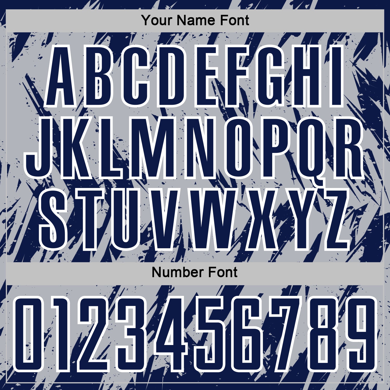 Custom Gray Navy-White Splatter Torn Sharp Brush Stroke Sublimation Soccer Uniform Jersey view 6