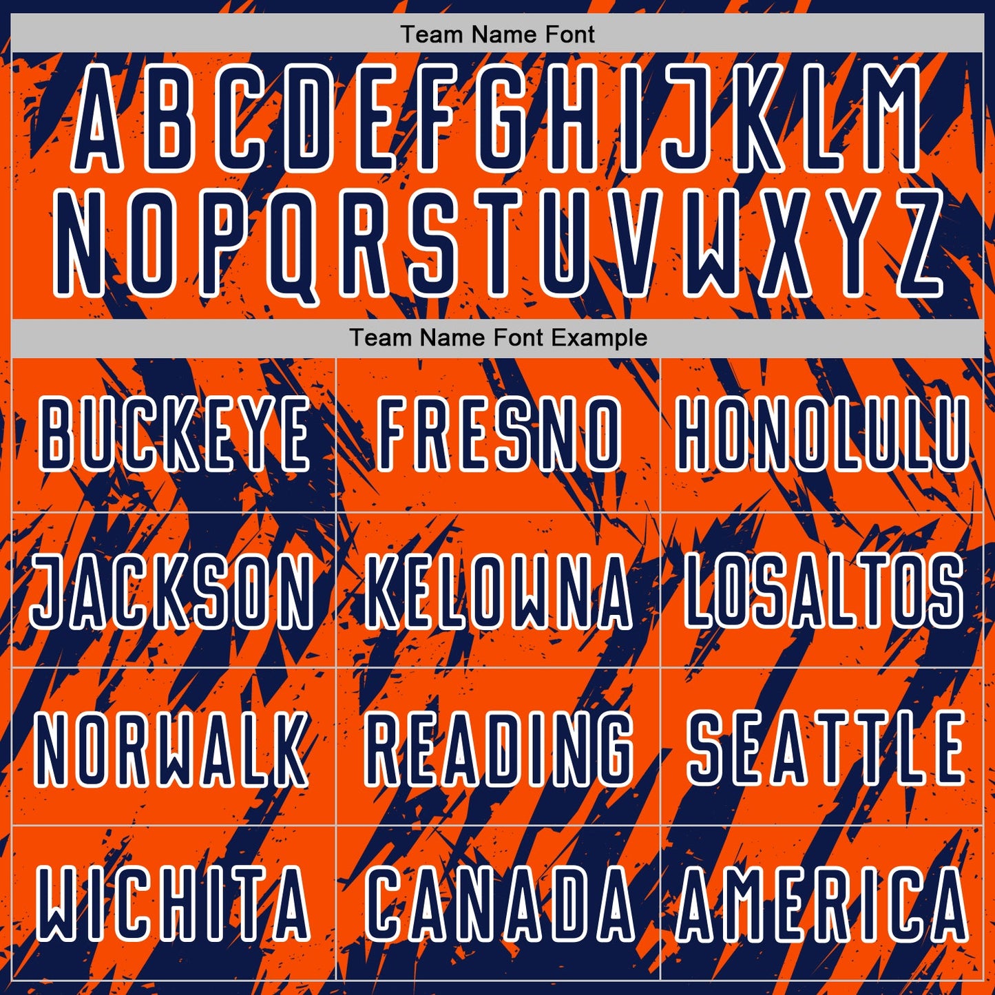 Custom Orange Navy-White Splatter Torn Sharp Brush Stroke Sublimation Soccer Uniform Jersey view 5