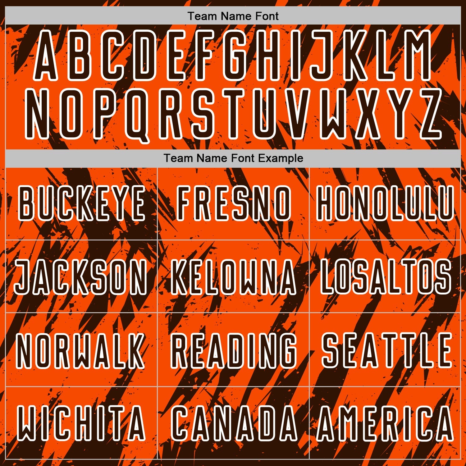 Custom Orange Brown-White Splatter Torn Sharp Brush Stroke Sublimation Soccer Uniform Jersey view 5