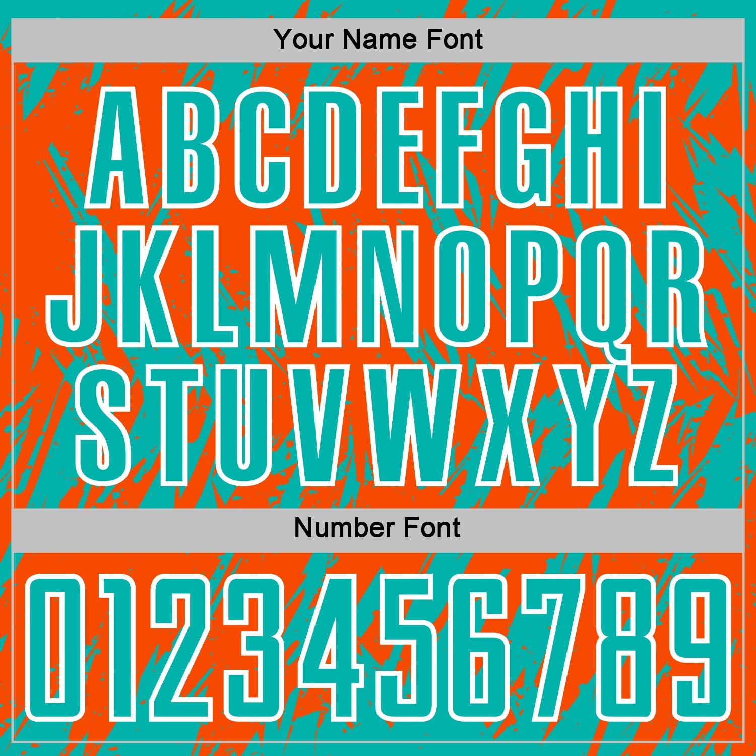 Custom Orange Aqua-White Splatter Torn Sharp Brush Stroke Sublimation Soccer Uniform Jersey view 6
