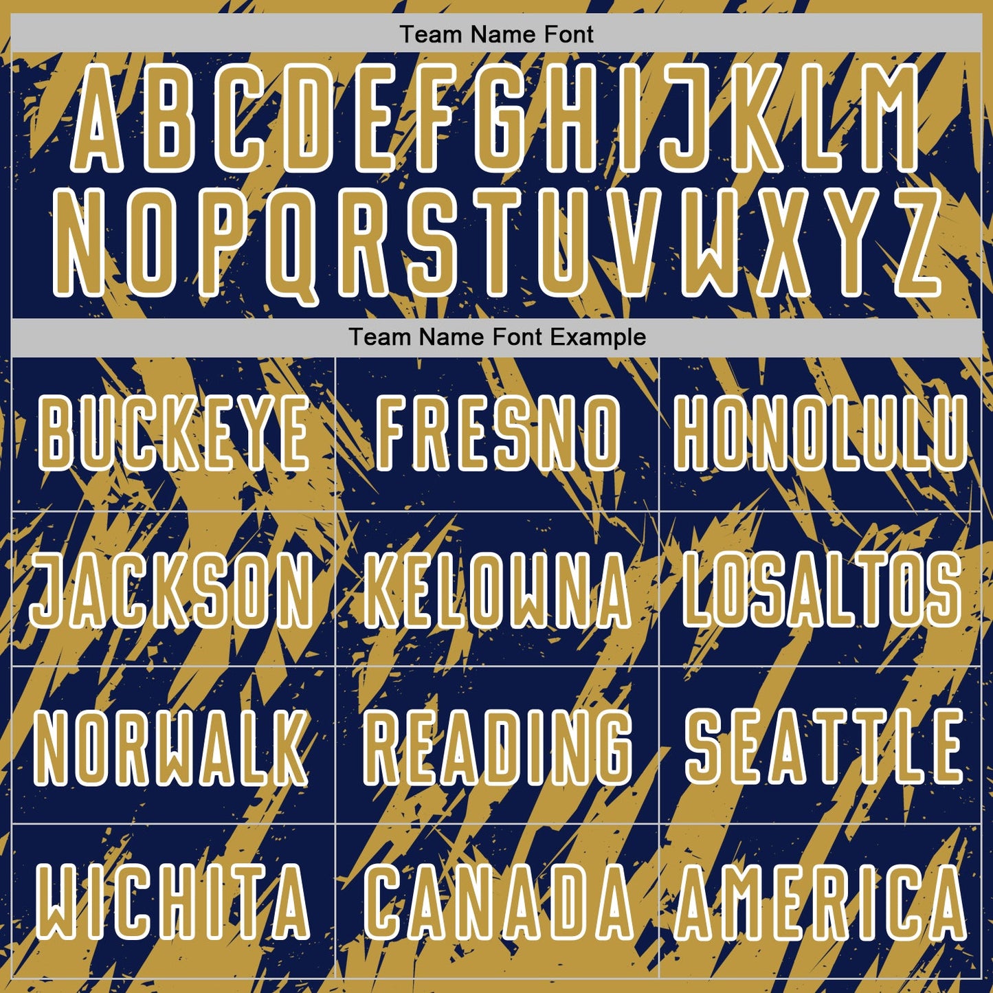 Custom Navy Old Gold-White Splatter Torn Sharp Brush Stroke Sublimation Soccer Uniform Jersey view 5