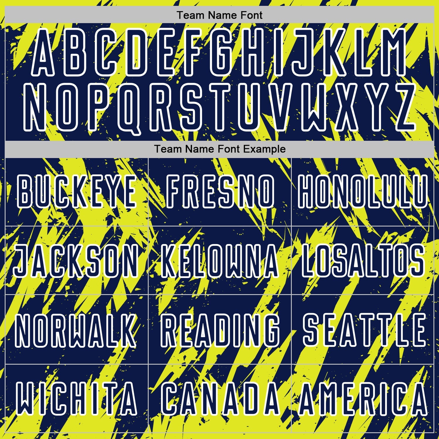 Custom Navy Neon Yellow-White Splatter Torn Sharp Brush Stroke Sublimation Soccer Uniform Jersey view 5