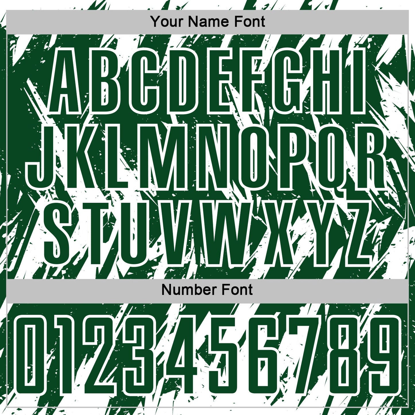 Custom Green-White Splatter Torn Sharp Brush Stroke Sublimation Soccer Uniform Jersey view 6