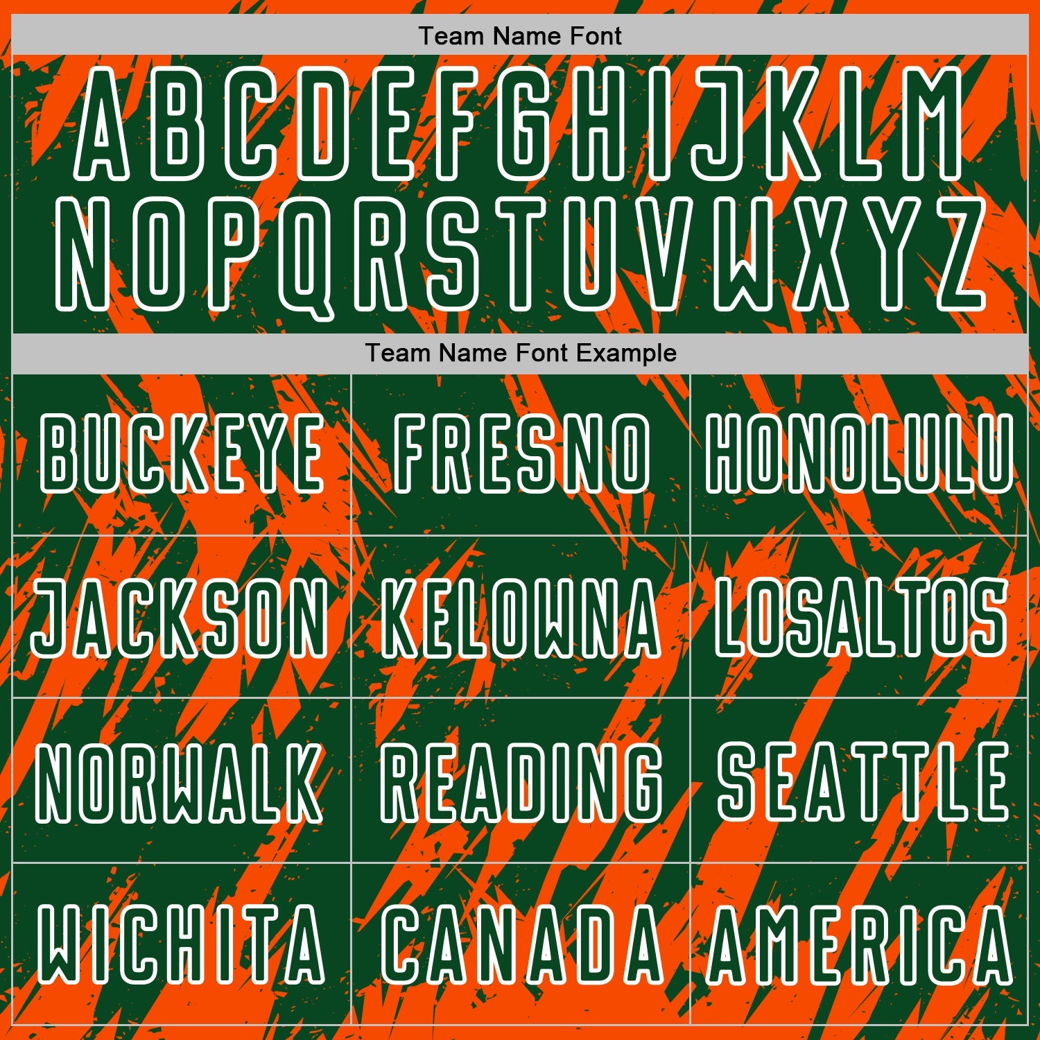 Custom Green Orange-White Splatter Torn Sharp Brush Stroke Sublimation Soccer Uniform Jersey view 5