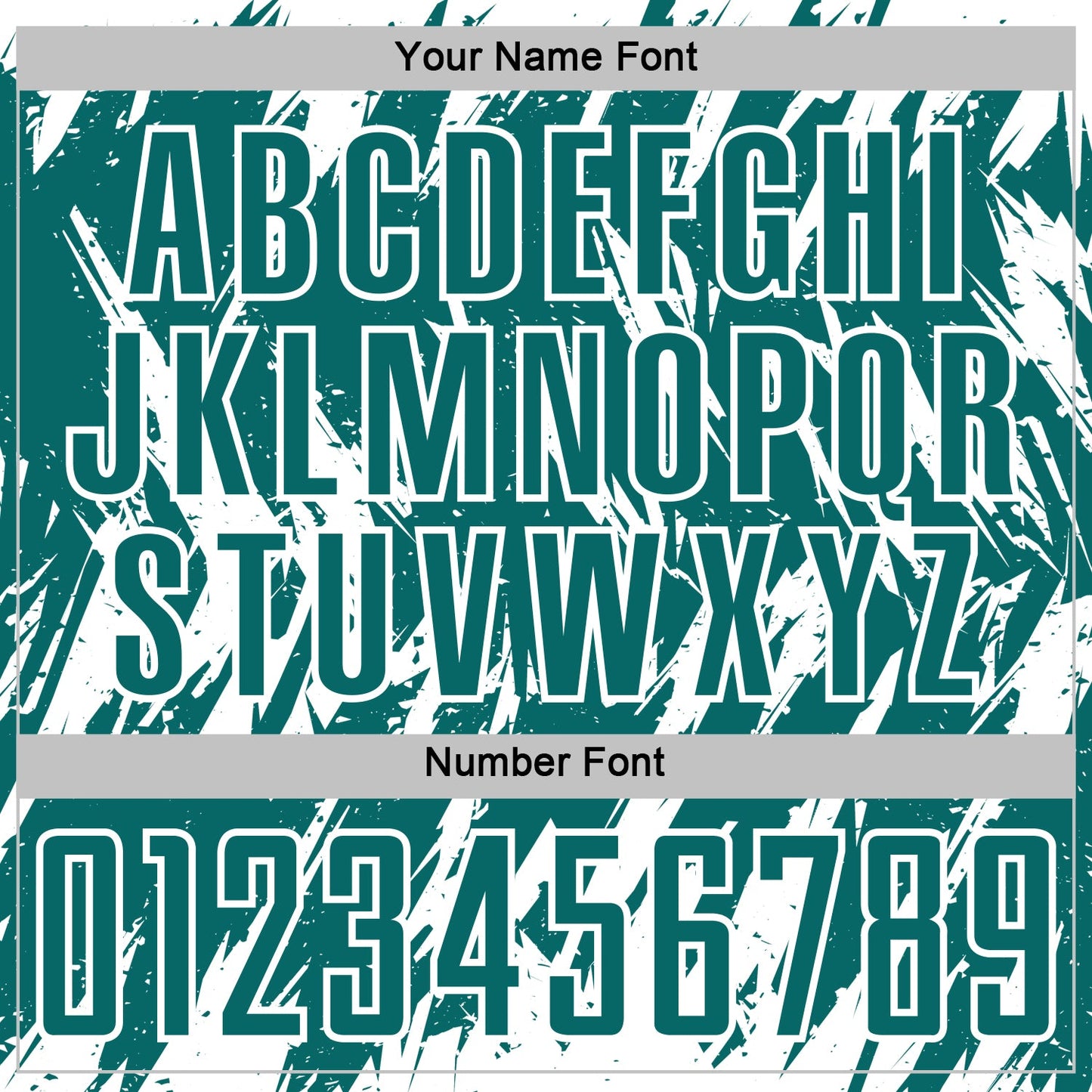 Custom Teal-White Splatter Torn Sharp Brush Stroke Sublimation Soccer Uniform Jersey view 6