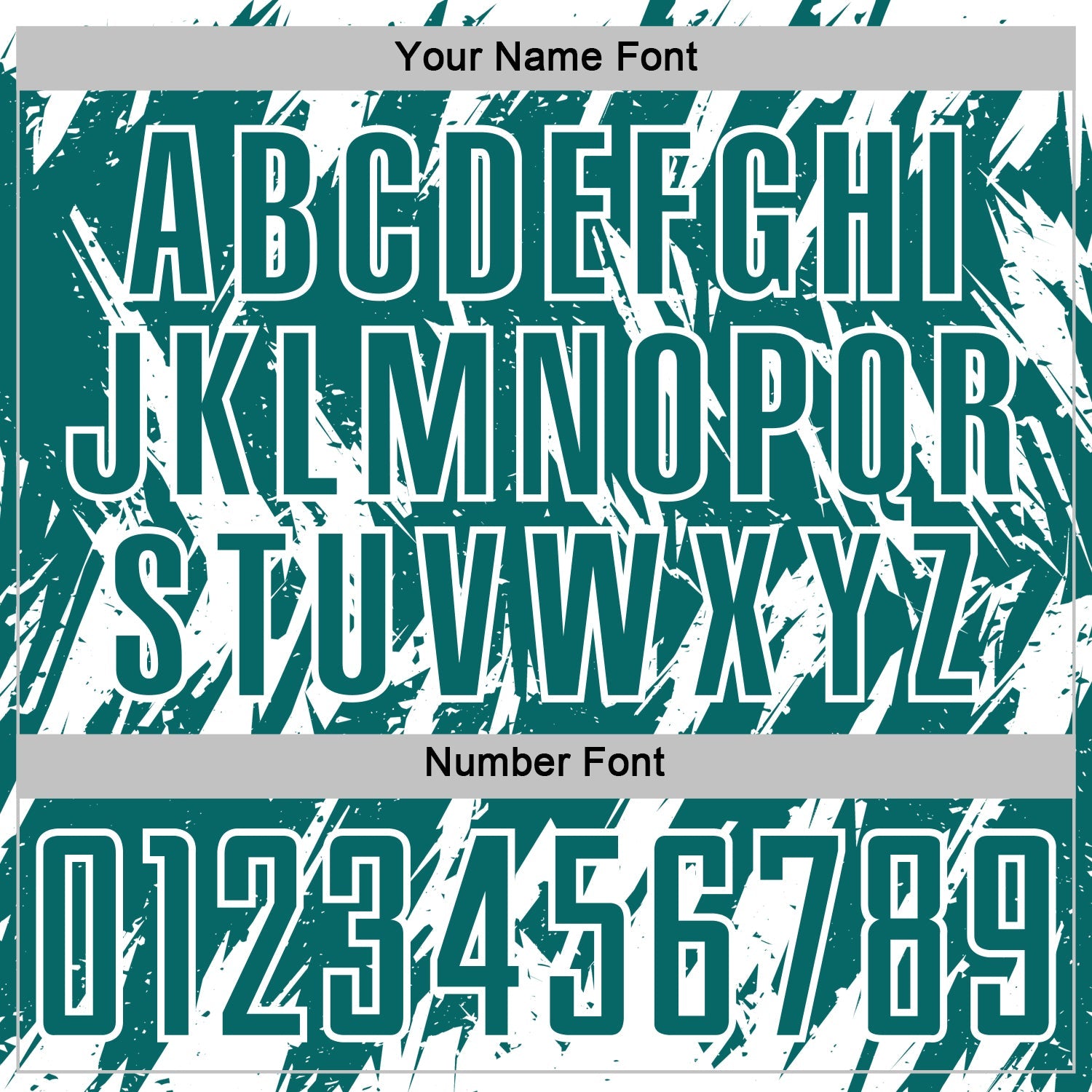 Custom Teal-White Splatter Torn Sharp Brush Stroke Sublimation Soccer Uniform Jersey view 6