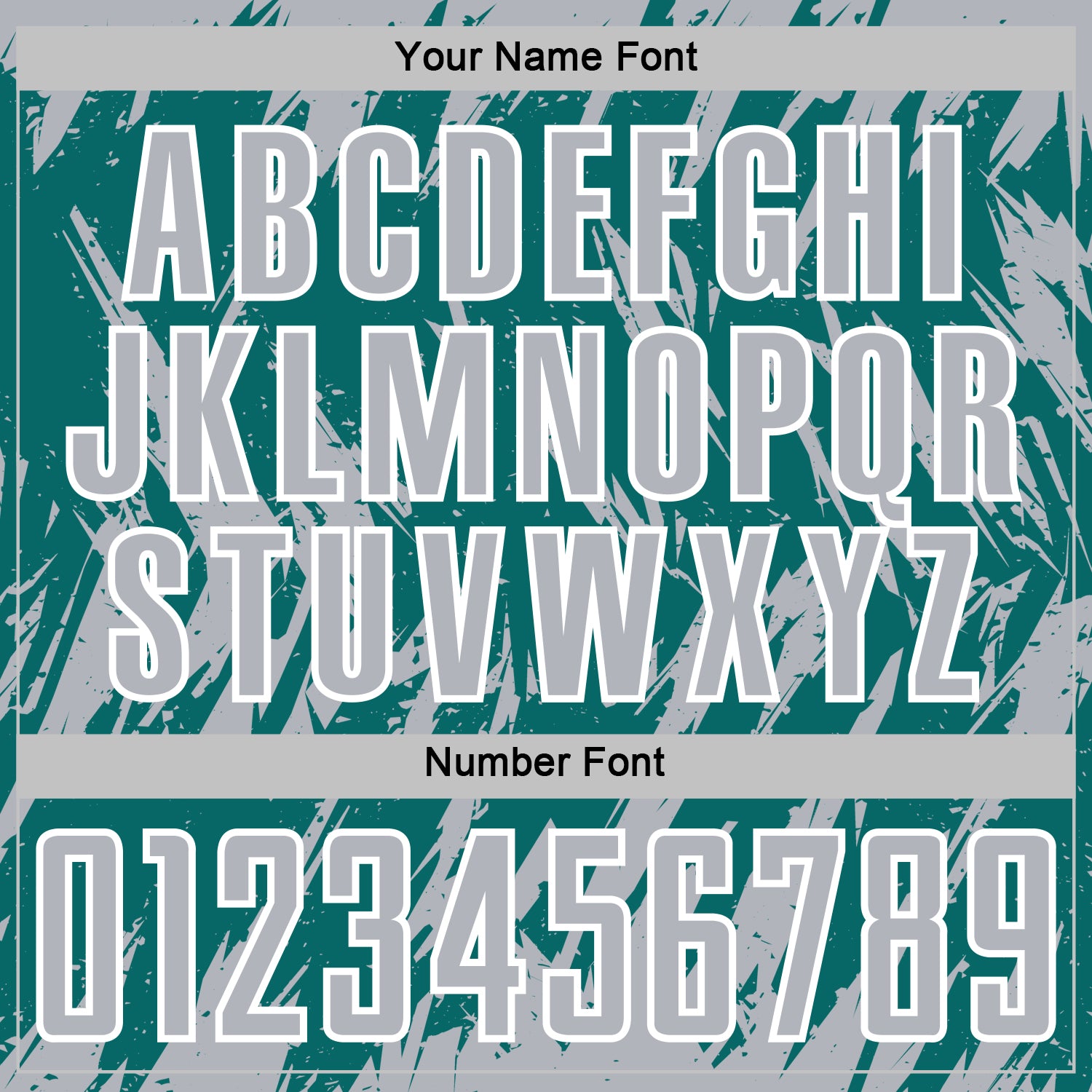 Custom Teal Gray-White Splatter Torn Sharp Brush Stroke Sublimation Soccer Uniform Jersey view 6