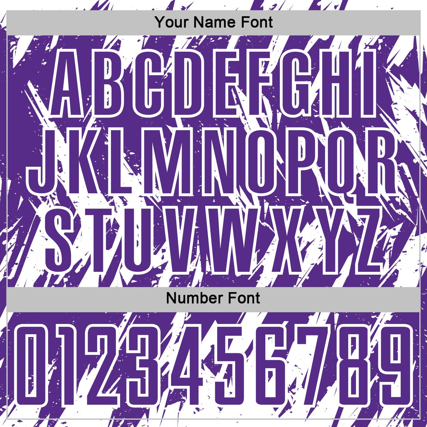 Custom Purple-White Splatter Torn Sharp Brush Stroke Sublimation Soccer Uniform Jersey view 6