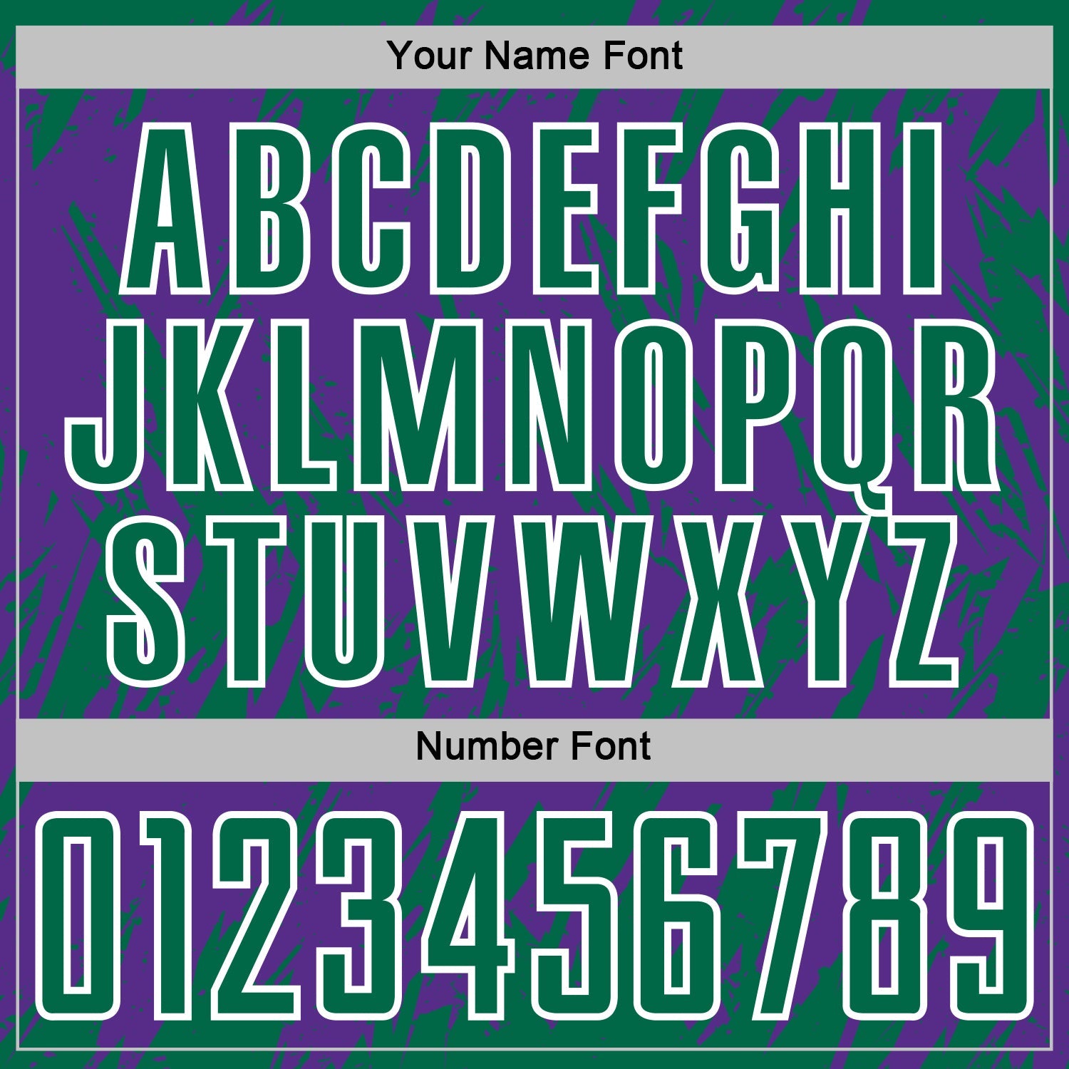 Custom Purple Kelly Green-White Splatter Torn Sharp Brush Stroke Sublimation Soccer Uniform Jersey view 6