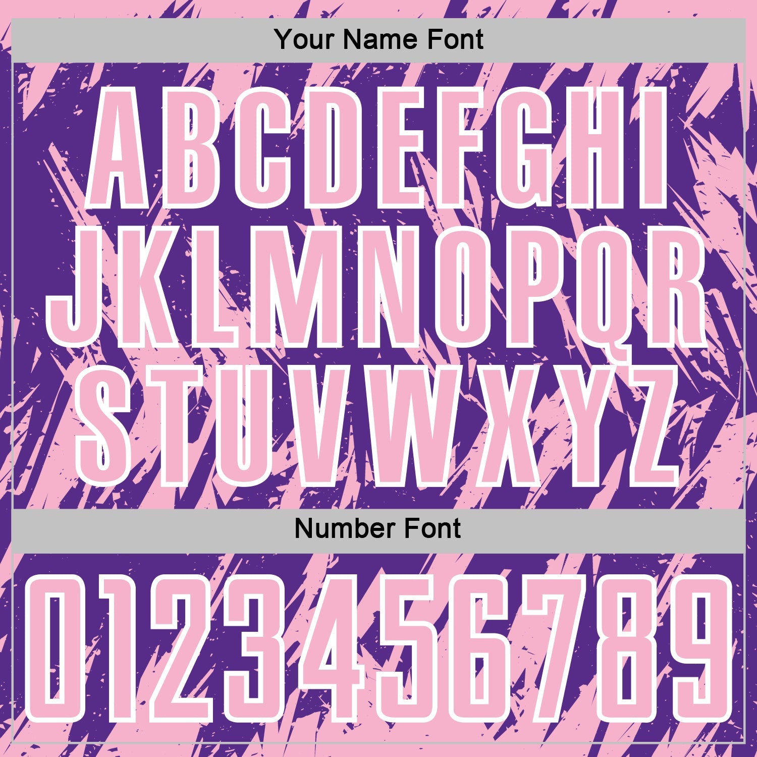 Custom Purple Light Pink-White Splatter Torn Sharp Brush Stroke Sublimation Soccer Uniform Jersey view 6