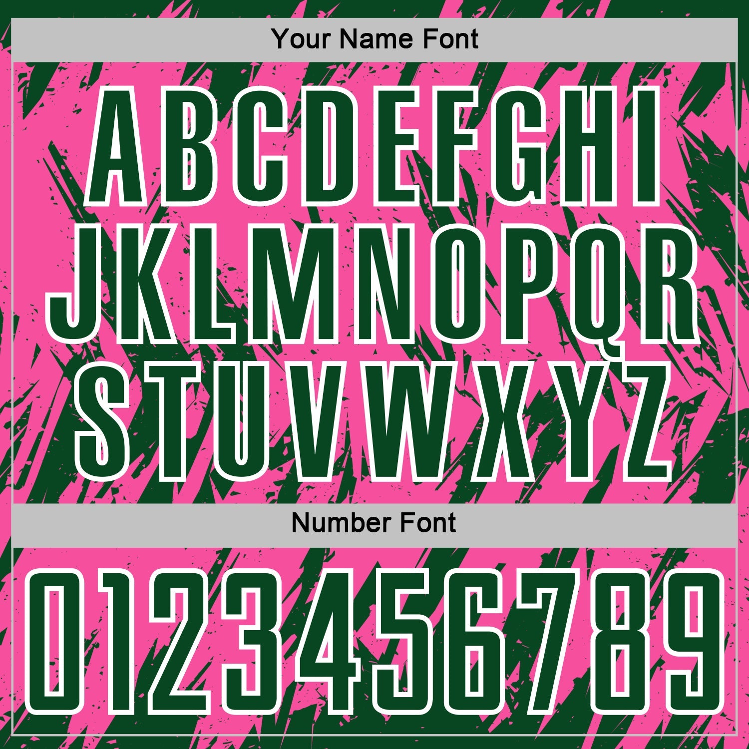 Custom Pink Green-White Splatter Torn Sharp Brush Stroke Sublimation Soccer Uniform Jersey view 6