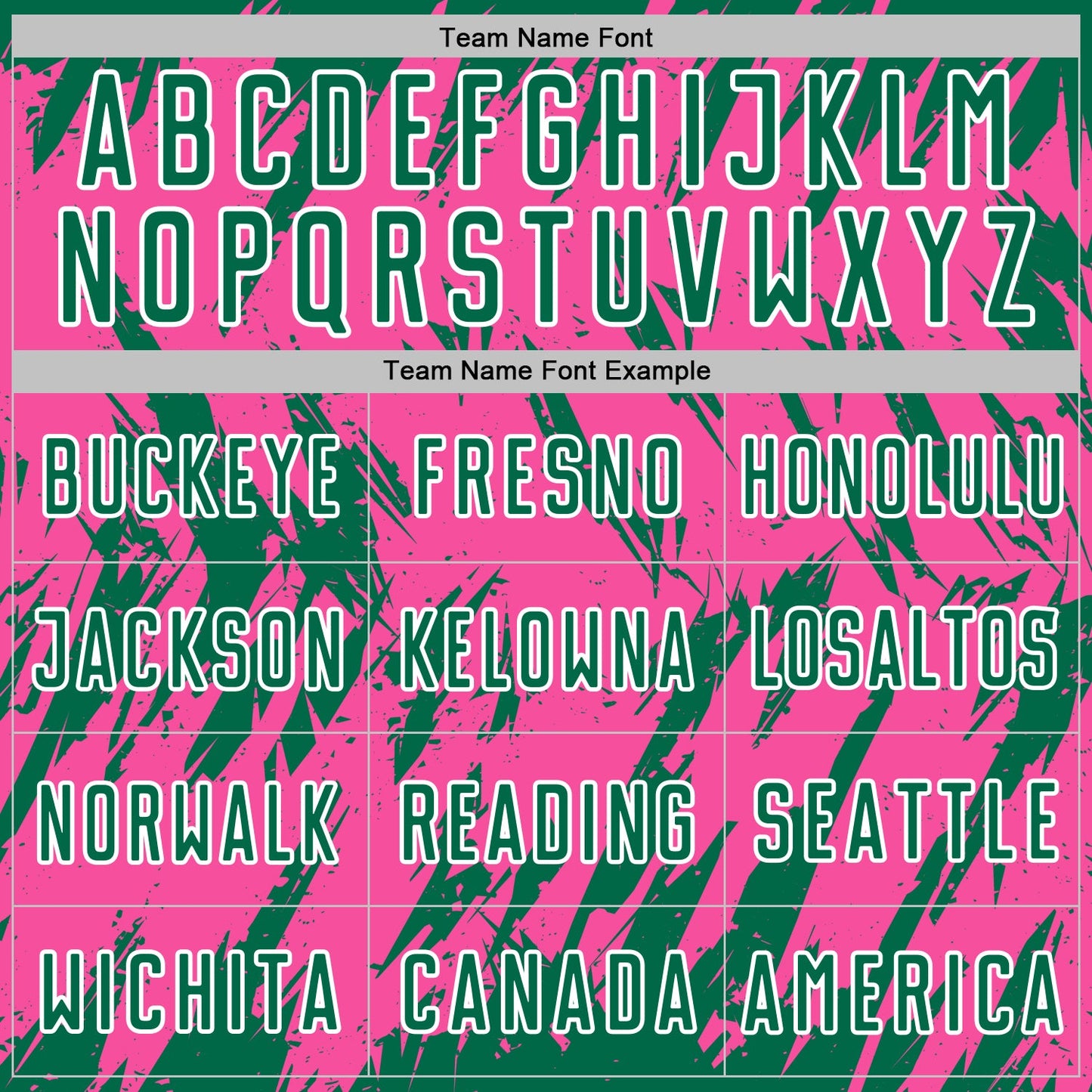 Custom Pink Kelly Green-White Splatter Torn Sharp Brush Stroke Sublimation Soccer Uniform Jersey view 5