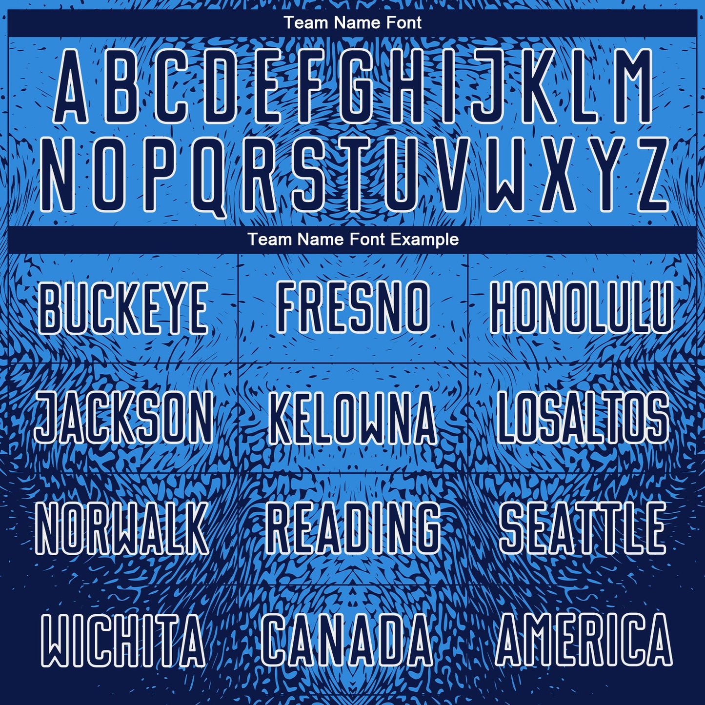 Custom Powder Blue Navy-White Brasil Gradient Ripples Sublimation Soccer Uniform Jersey view 5