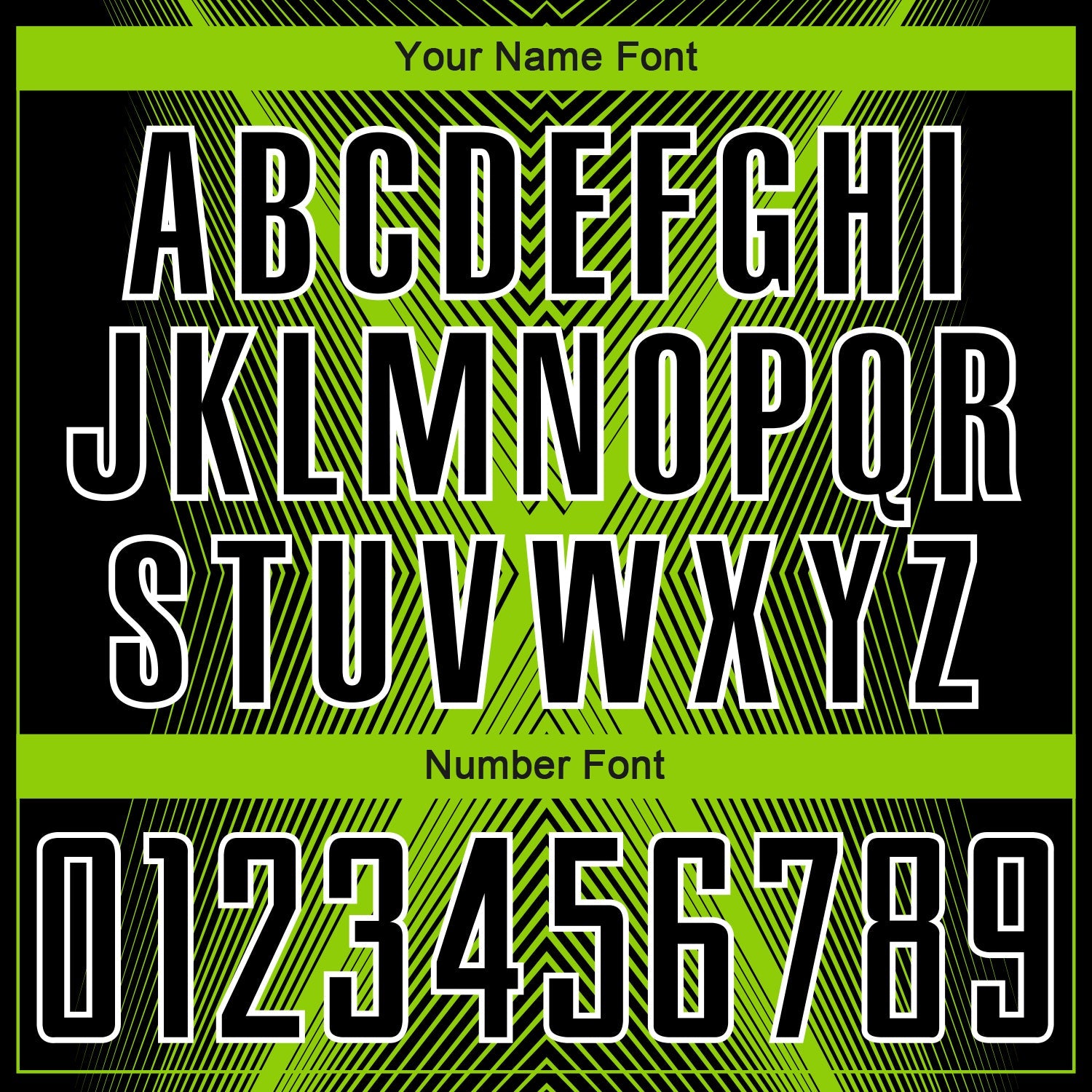 Custom Black Neon Green-White Brasil Geometric Chevron Sublimation Soccer Uniform Jersey view 6