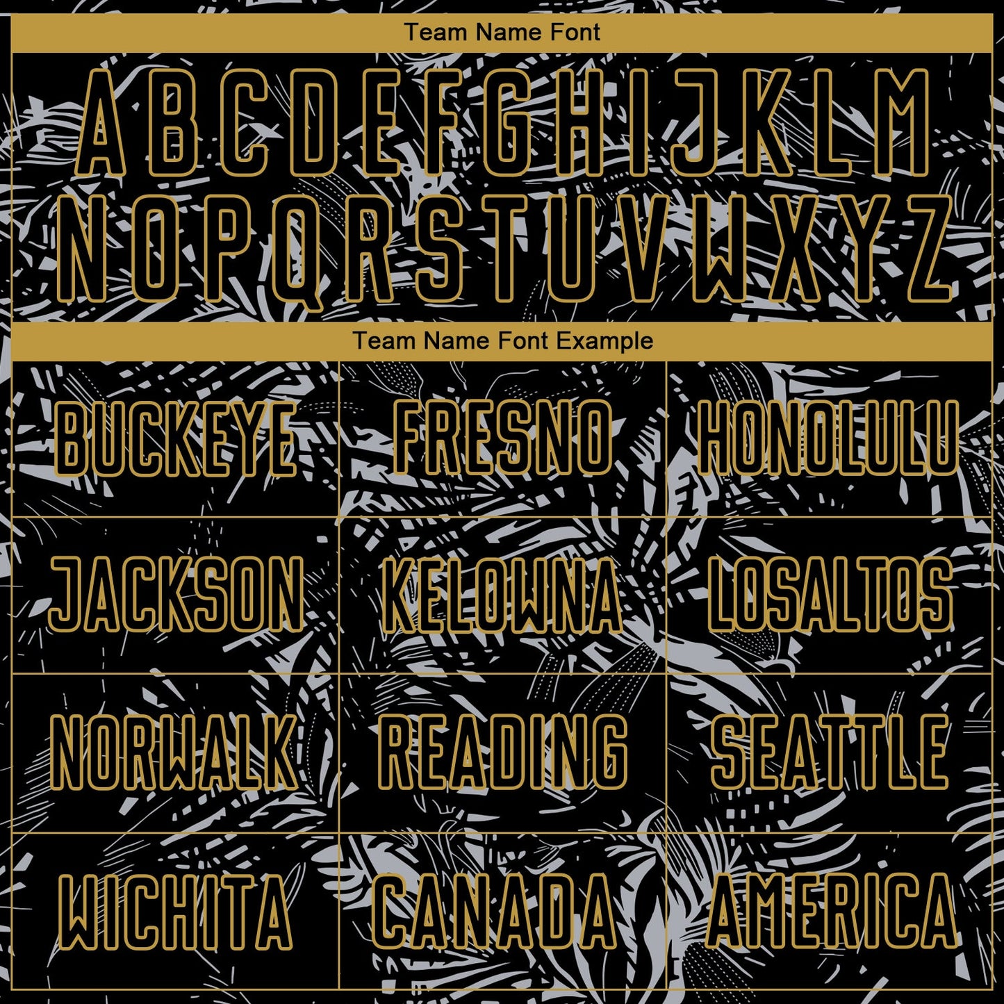 Custom Black Gray-Old Gold Brasil Tropical Palm Leaves Sublimation Soccer Uniform Jersey view 5