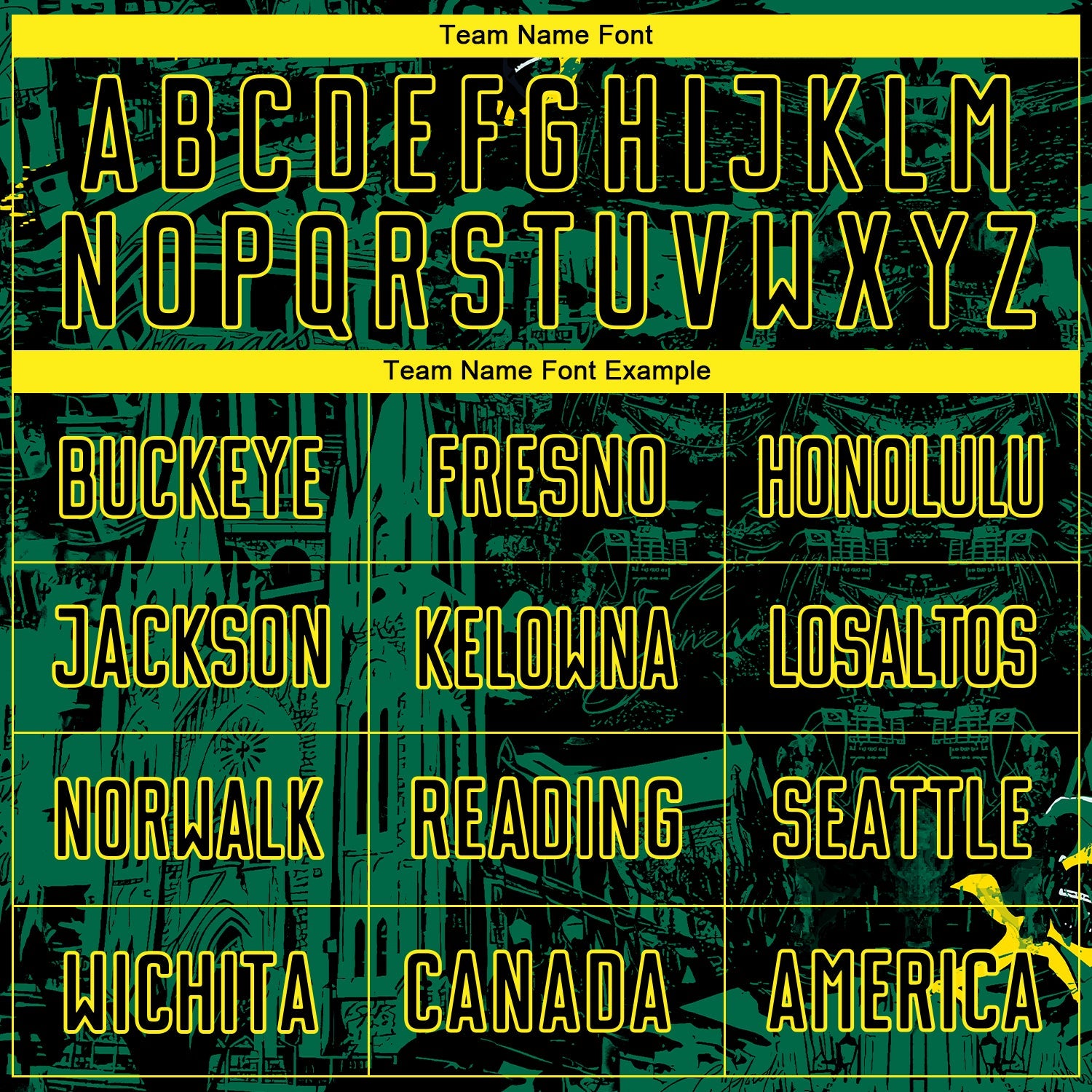 Custom Black Kelly Green-Light Yellow Brasil Cityscape Splatter Sublimation Soccer Uniform Jersey view 5