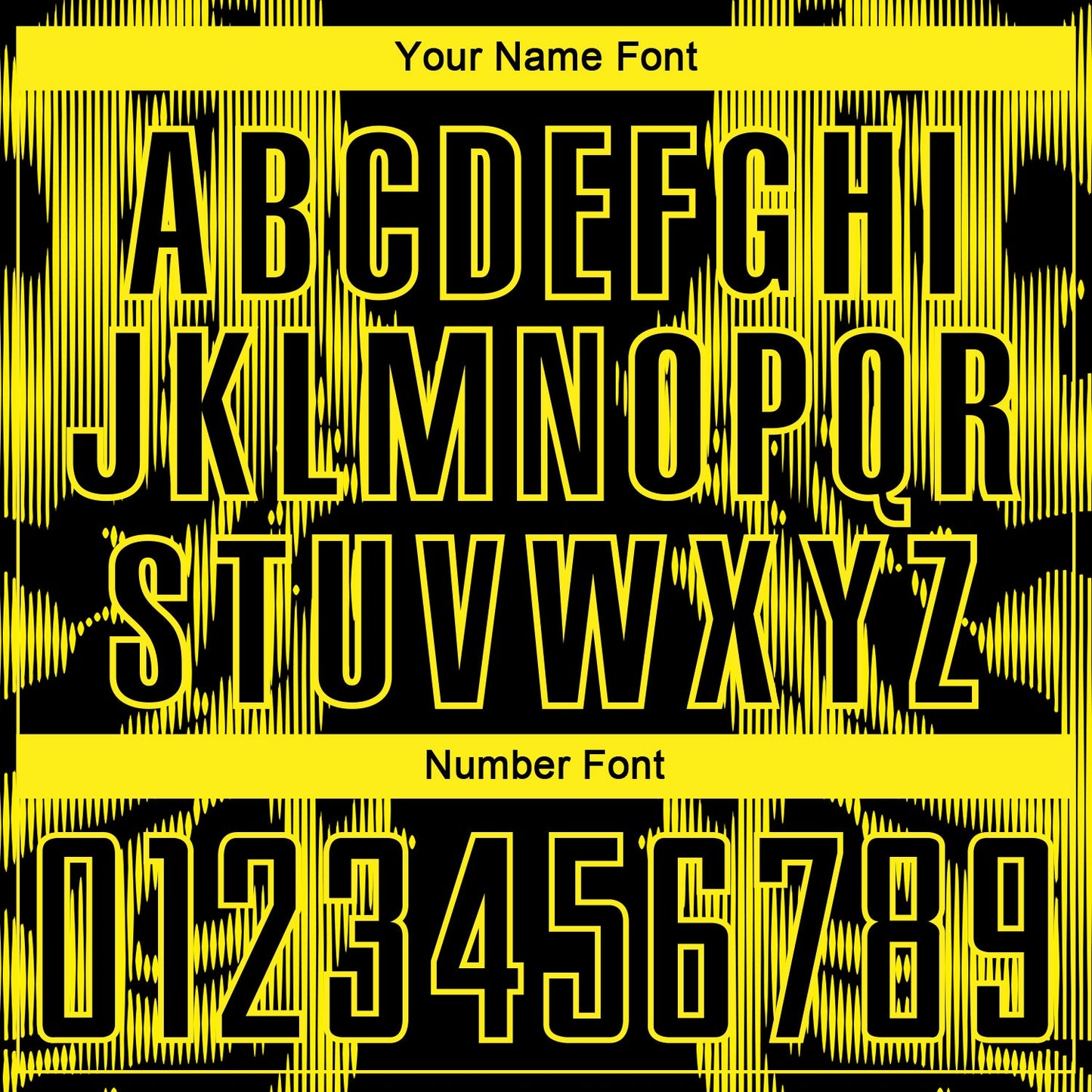 Custom Black Light Yellow Brasil Digital Lines Sublimation Soccer Uniform Jersey view 6