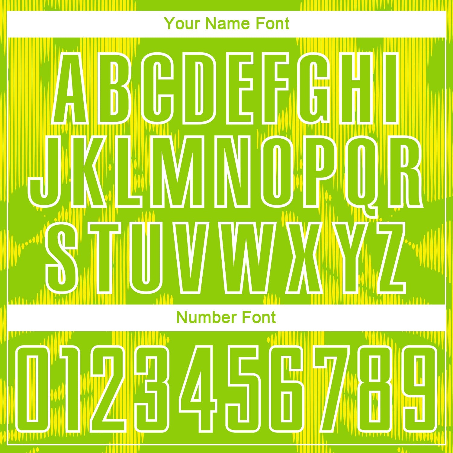 Custom Neon Green Light Yellow-White Brasil Digital Lines Sublimation Soccer Uniform Jersey view 6