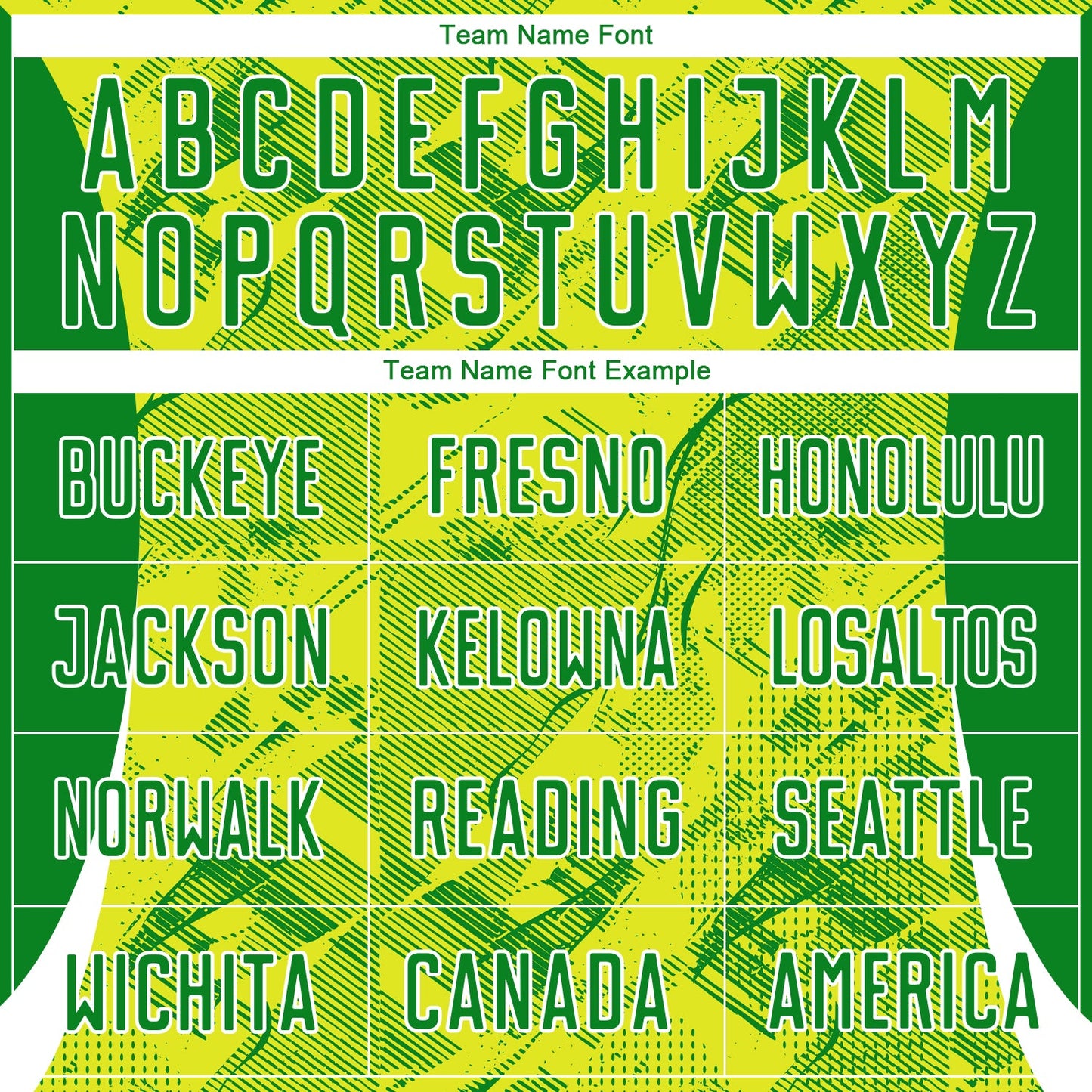 Custom Neon Yellow Grass Green-White Brasil Digital Lines Sublimation Soccer Uniform Jersey view 5