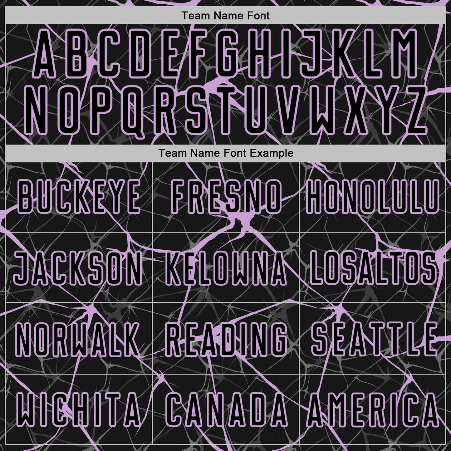 Custom Black-Light Purple Abstract Network Crackle Sublimation Soccer Uniform Jersey view 5