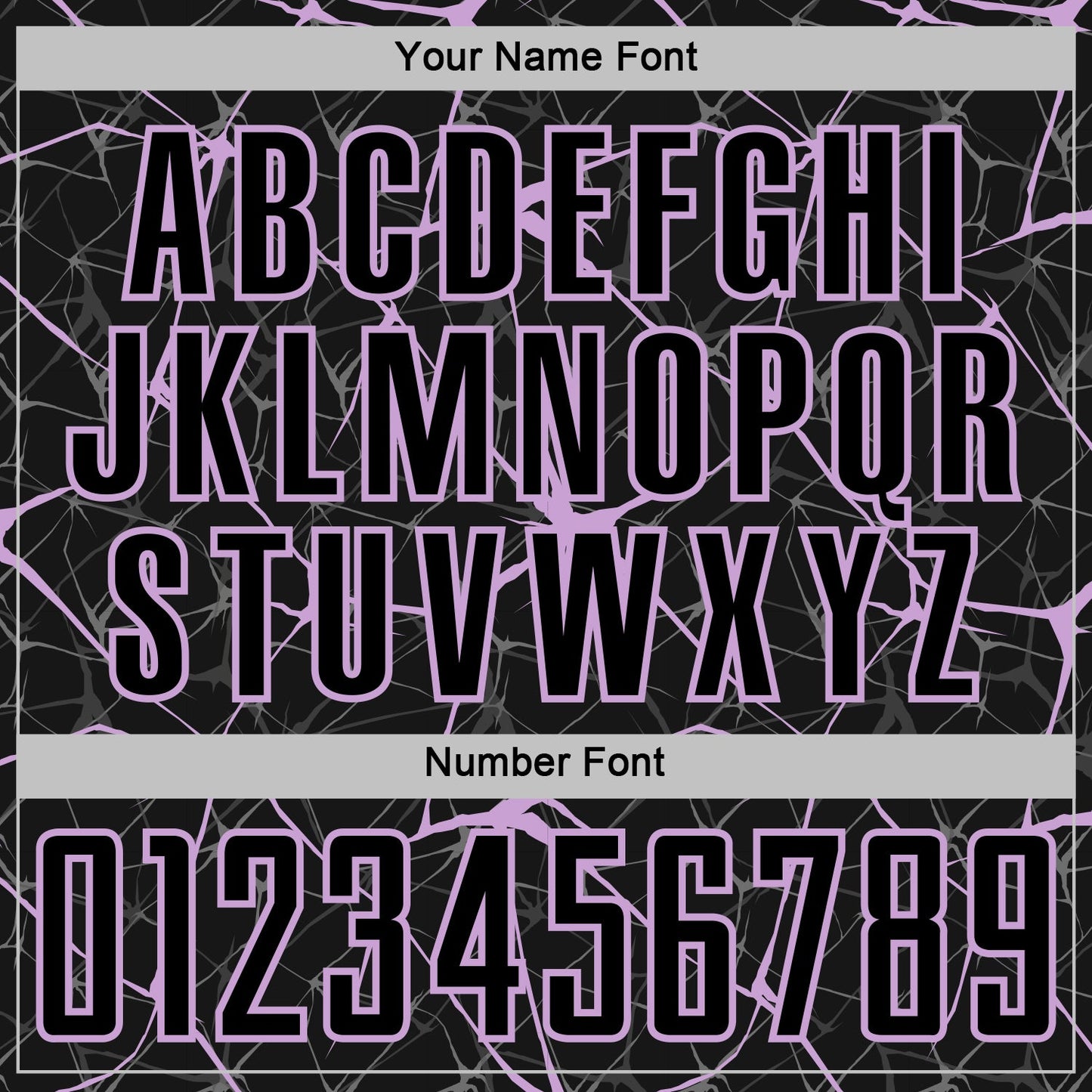 Custom Black-Light Purple Abstract Network Crackle Sublimation Soccer Uniform Jersey view 6