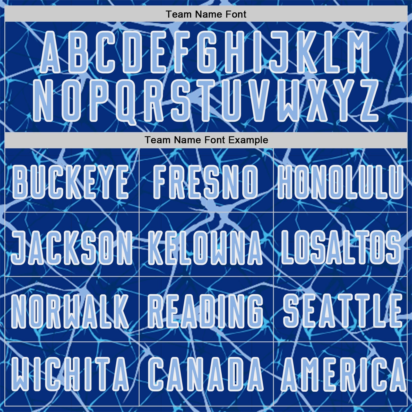 Custom Royal Light Blue-White Abstract Network Crackle Sublimation Soccer Uniform Jersey view 5