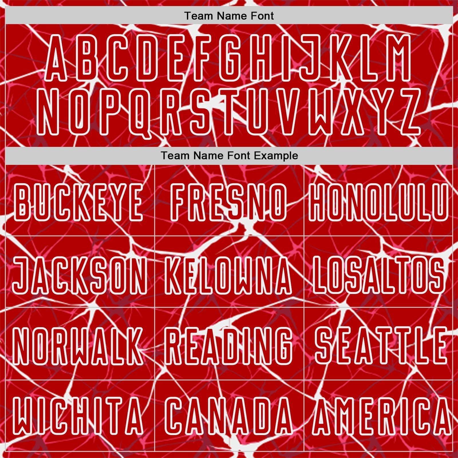 Custom Red-White Abstract Network Crackle Sublimation Soccer Uniform Jersey view 5