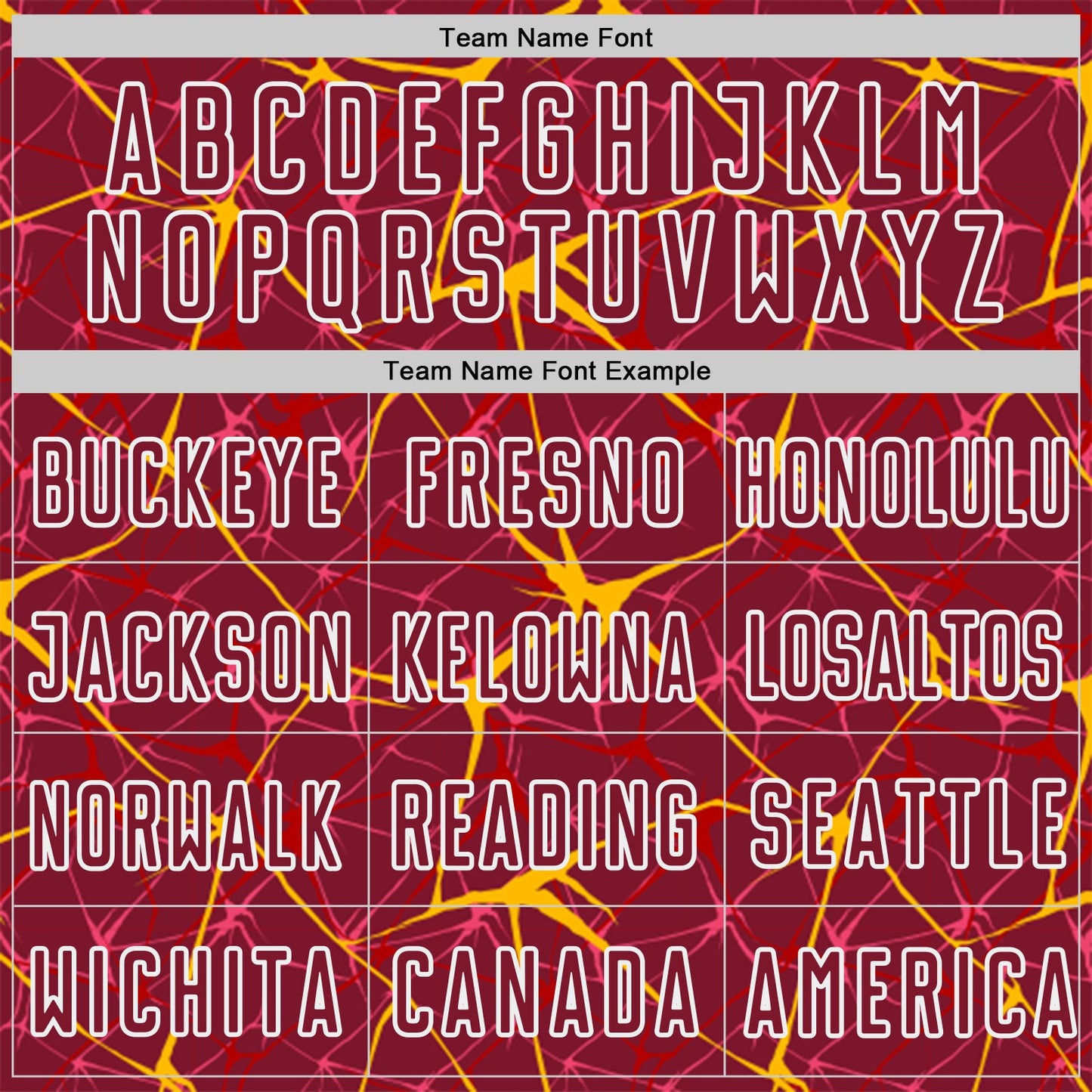 Custom Crimson Gold-White Abstract Network Crackle Sublimation Soccer Uniform Jersey view 5