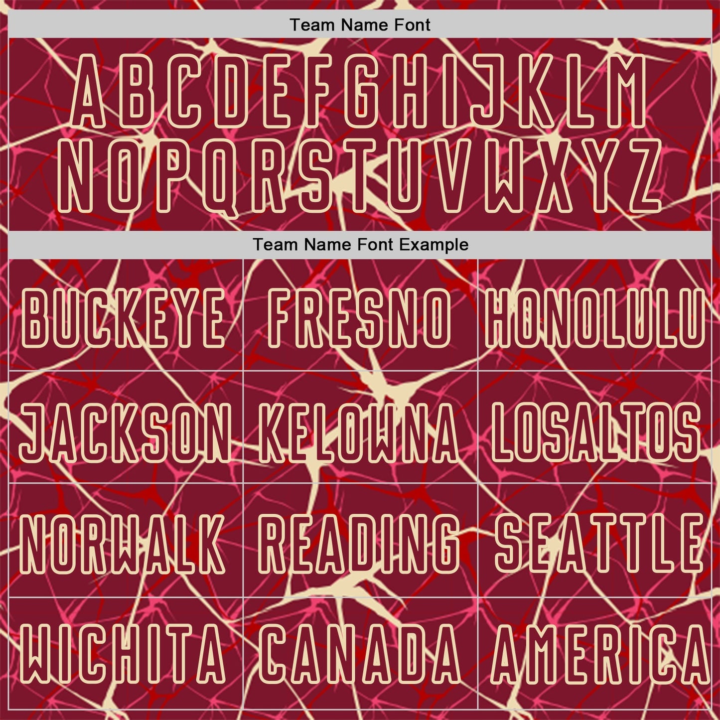 Custom Crimson-Cream Abstract Network Crackle Sublimation Soccer Uniform Jersey view 5