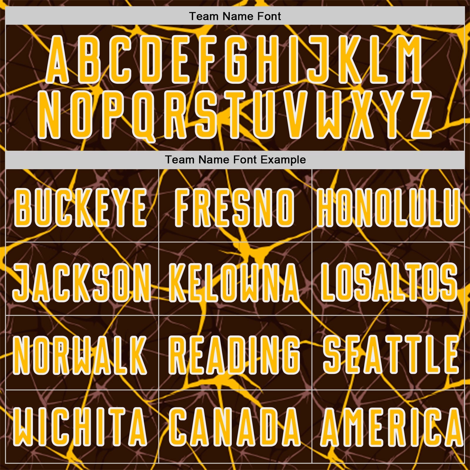 Custom Brown Gold-White Abstract Network Crackle Sublimation Soccer Uniform Jersey view 5