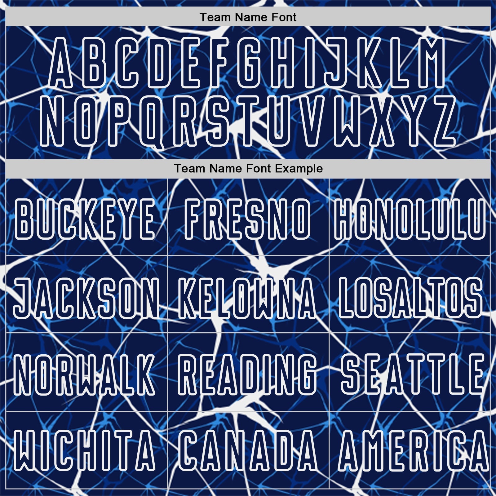 Custom Navy-White Abstract Network Crackle Sublimation Soccer Uniform Jersey view 5